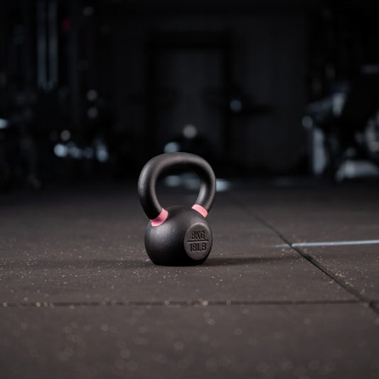 Black kettlebell SQMIZE® BFK36 SET 36 kg