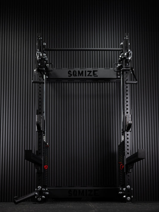 Functional wall twin tower SQMIZE® ELITE CLUB SQ-S755-120, hoogte 204 cm