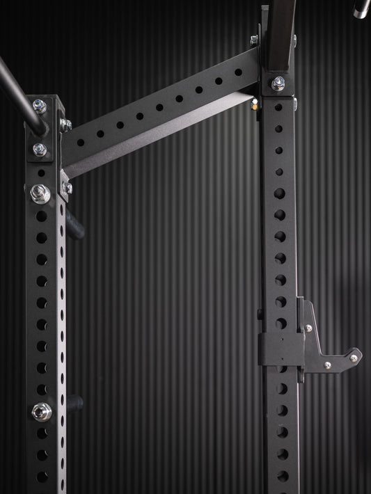 SQMIZE ELITE CLUB SQ-R334 half rack met weightlifting platform , hoogte 235 cm