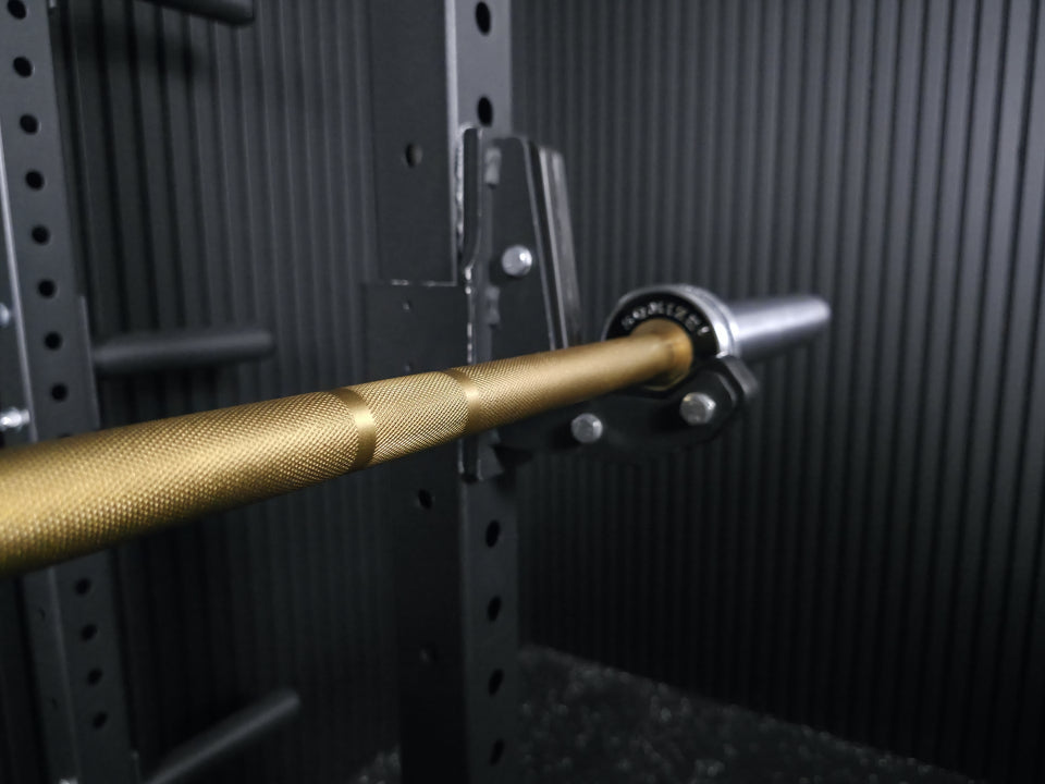 Cerakote® FX Gold Women's Hybrid Barbell 15 kg SQMIZE® Premium Bison OB79CRW-DG