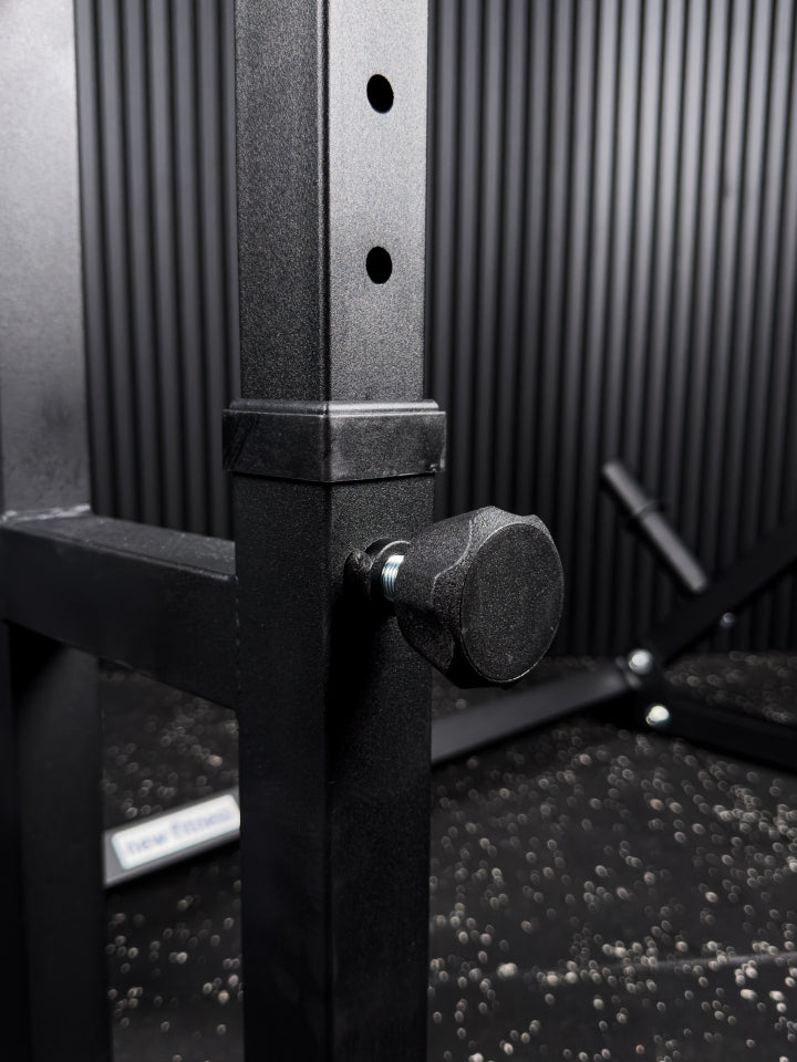 Verstelbaar squat- en benchrack SQMIZE® POWER PACK SR990 – 300 kg
