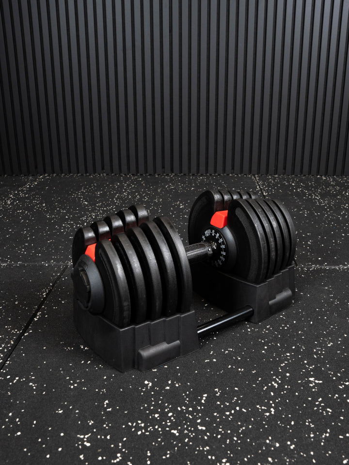 Adjustable dumbbell & barbell set SQMIZE® AJDB41