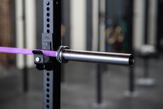 Cerakote Barbell SQMIZE® PREMIUM BISON OB79CRw-DG Purple Lights (15kg) - SQMIZE Nederland