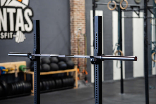 Competition Power Barbell SQMIZE® PREMIUM BISON OB86PL-HTst Quantum Edelstaal (20kg) - SQMIZE Nederland