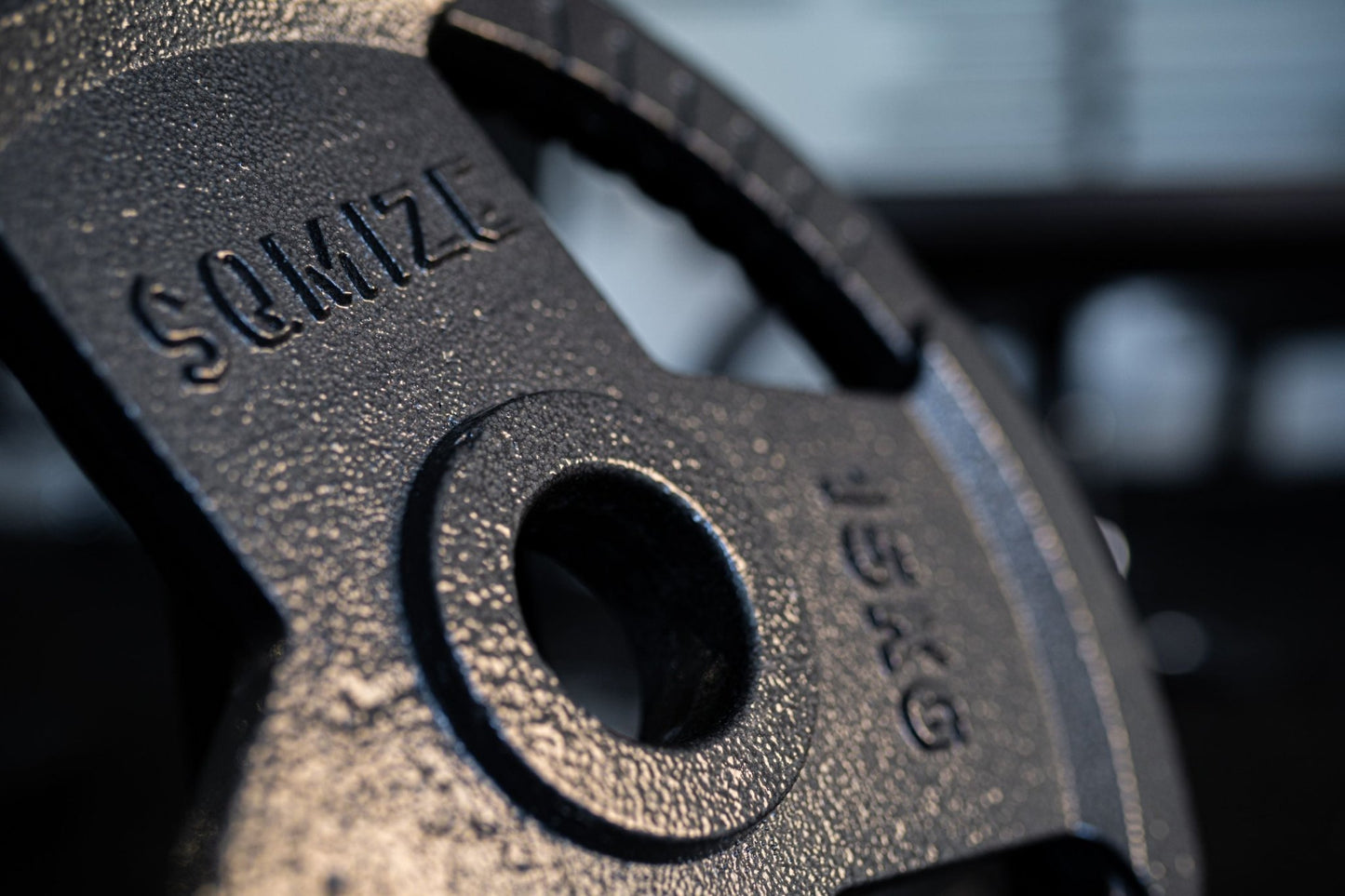 Olympia barbellschijf SQMIZE® OPH5 antraciet, 5 kg - SQMIZE Nederland