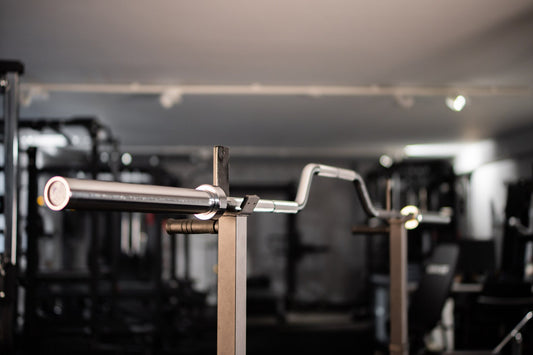 Olympia Cambered Bench and Row Press Bar SQMIZE® OB86CB-R+ (20kg) - SQMIZE Nederland