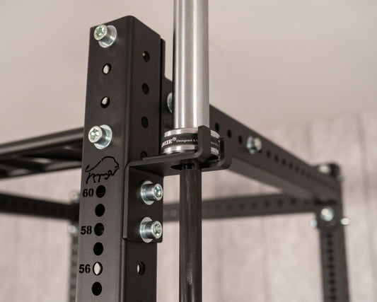 Premium Bison Barbell Holder SQMIZE® BDB-BH - SQMIZE Nederland