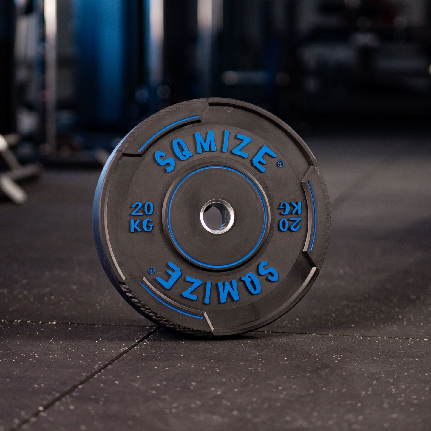 Premium Bison Black Bumper Plate Set SQMIZE® V-BBP70, 70 kg - SQMIZE Nederland