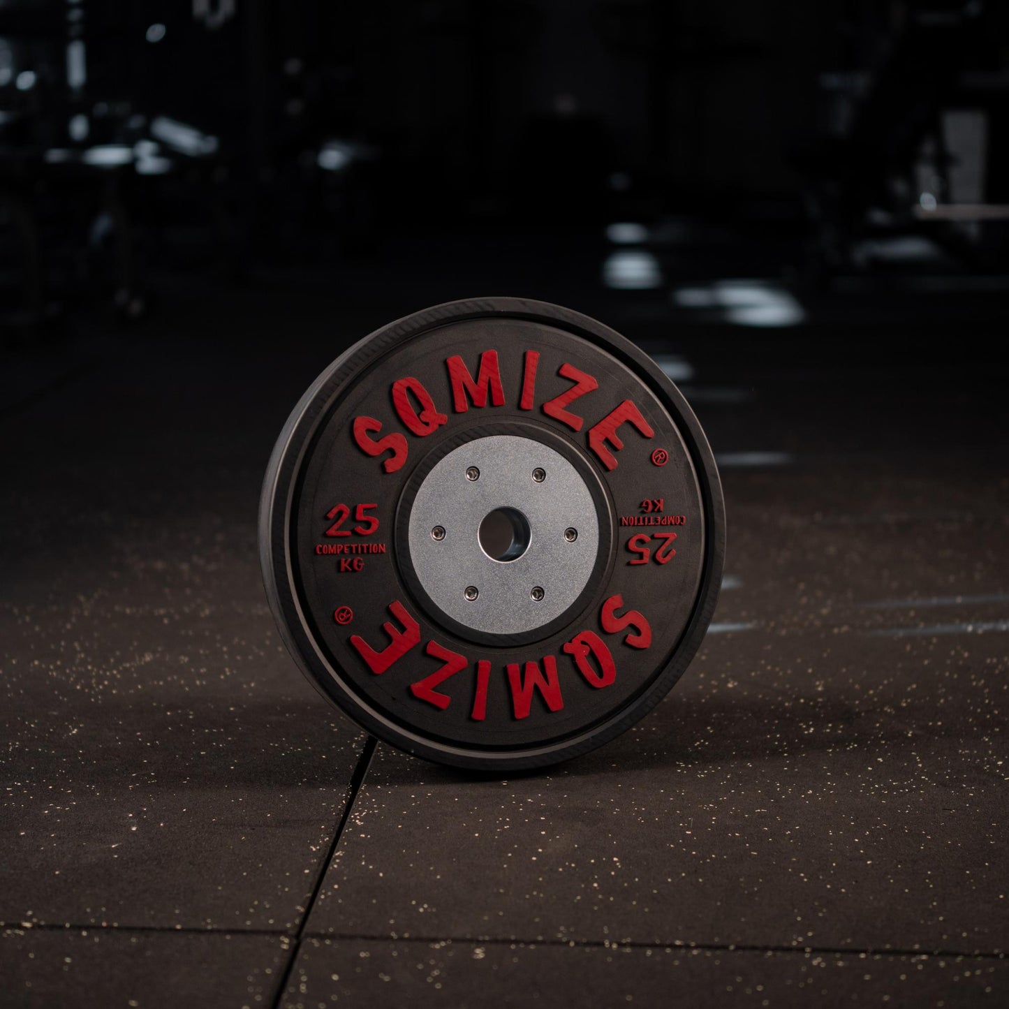 Premium Bison Black Competition Bumper Plate Set SQMIZE® V-CompBP140, 140 kg - SQMIZE Nederland
