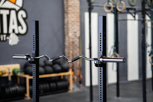 SQMIZE® Olympia Curl Barbell OB72SZ, 183 cm (13kg) - SQMIZE Nederland
