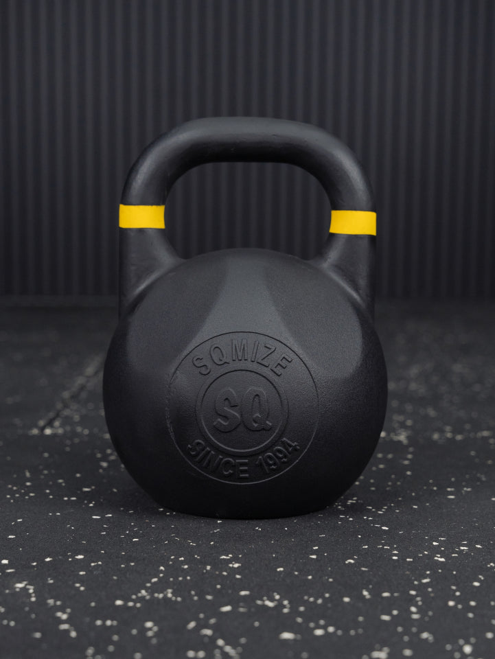 Black Competition Kettlebell SQMIZE® BCK16, 16 kg