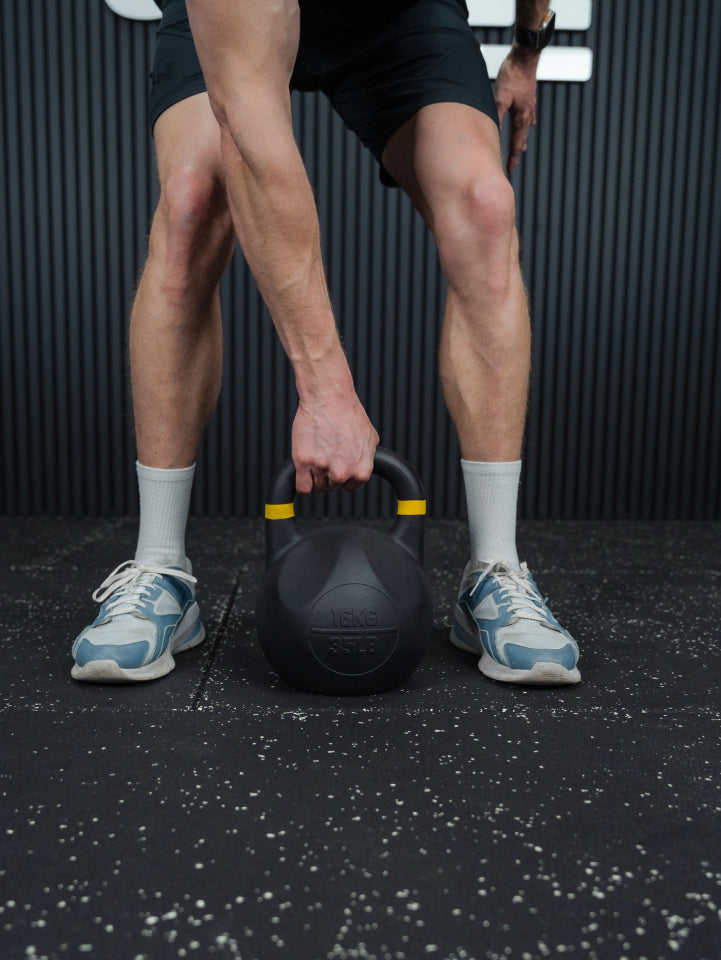 Black Competition Kettlebell SQMIZE® BCK16, 16 kg