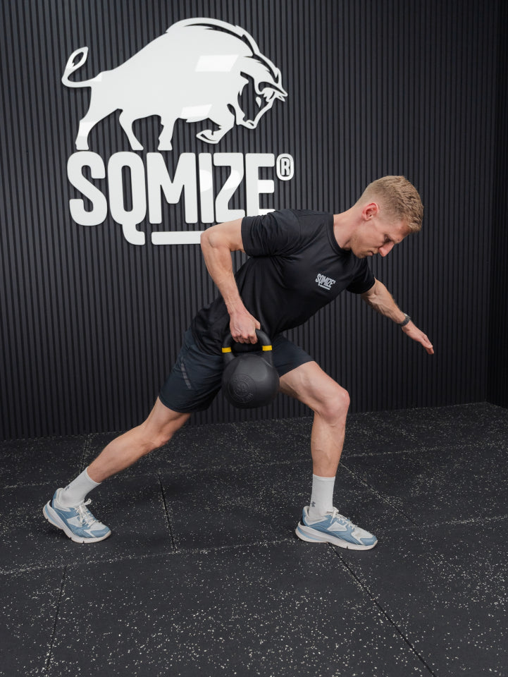 Black Competition Kettlebell SQMIZE® BCK16, 16 kg