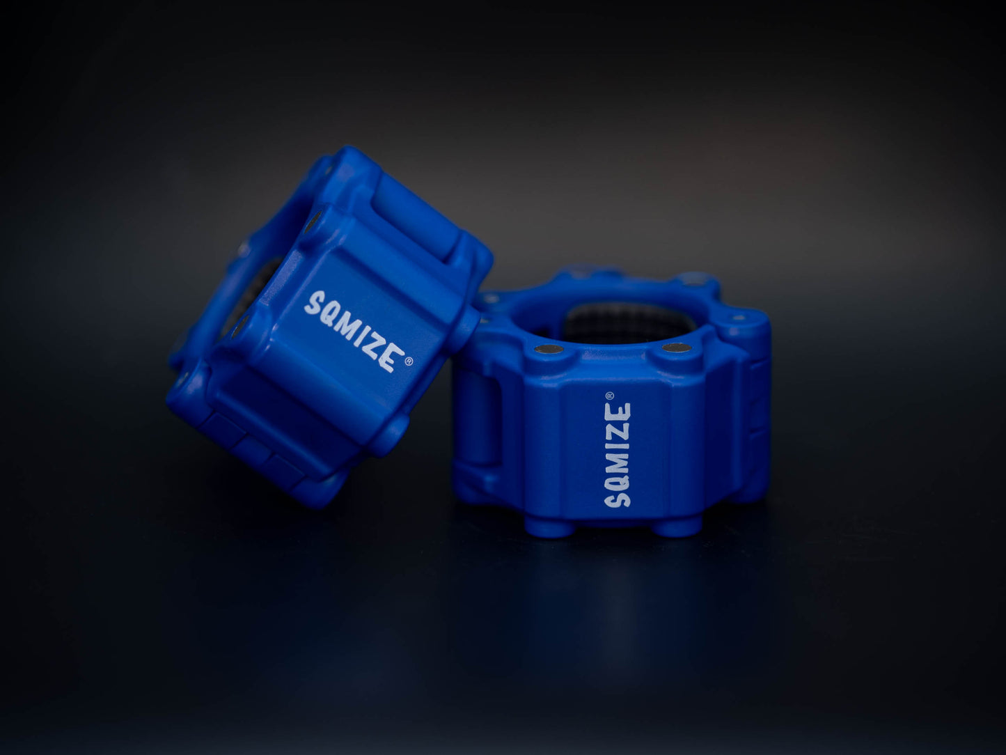 Barbell Sluiting - JAW klem - 50 mm SQMIZE® OC11 Magnetic Blue (per paar)