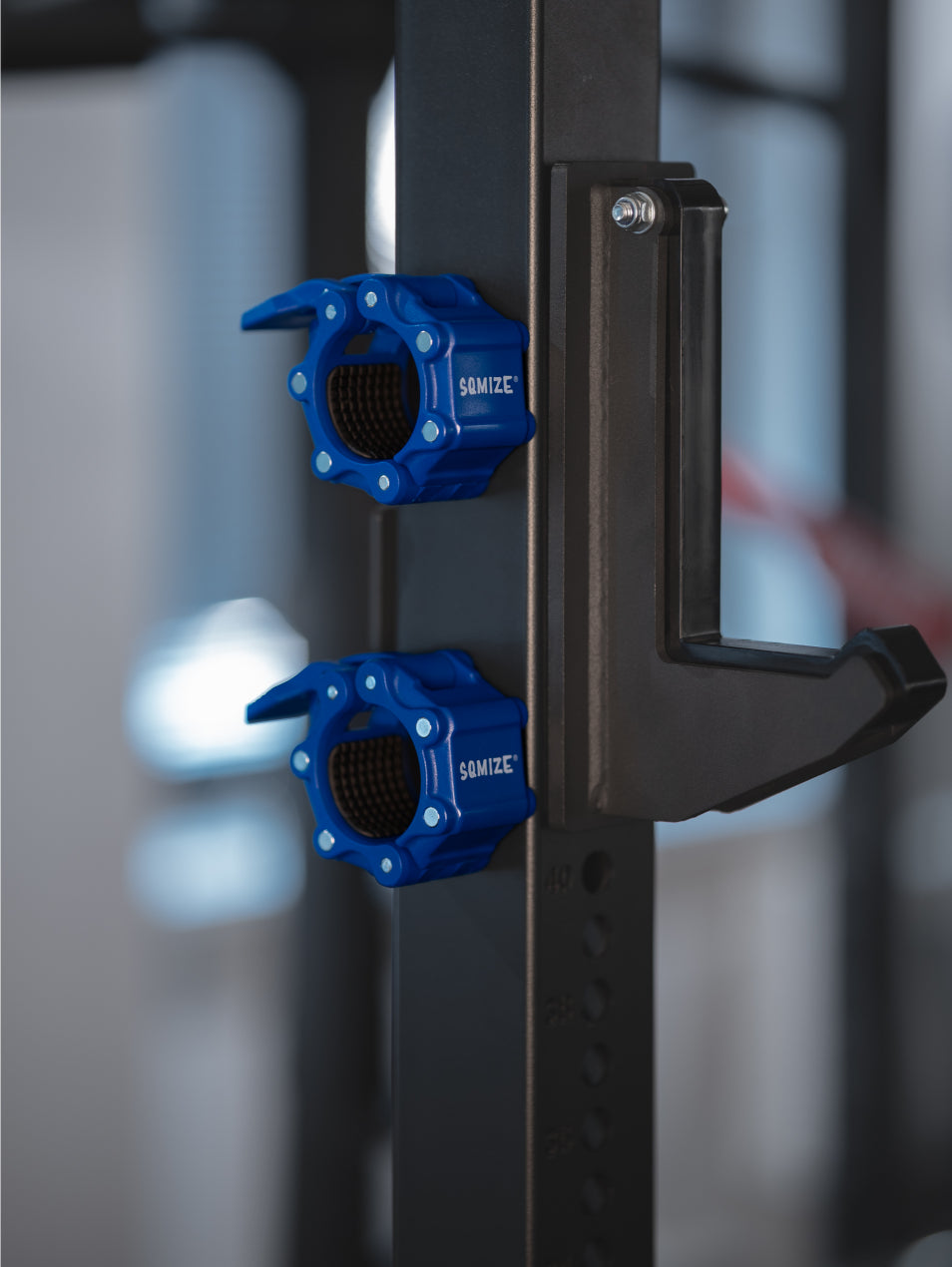 Barbell Sluiting - JAW klem - 50 mm SQMIZE® OC11 Magnetic Blue (per paar)