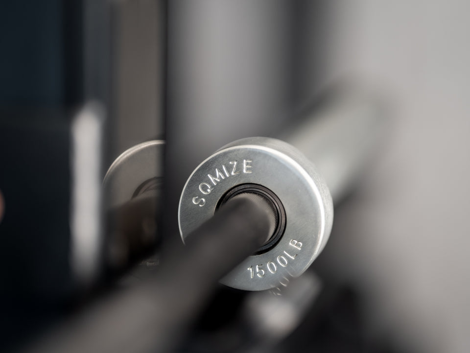 Olympia Barbell Weightlifting ELITE CLUB SQMIZE® OB86WL-E Titanium black (20kg)