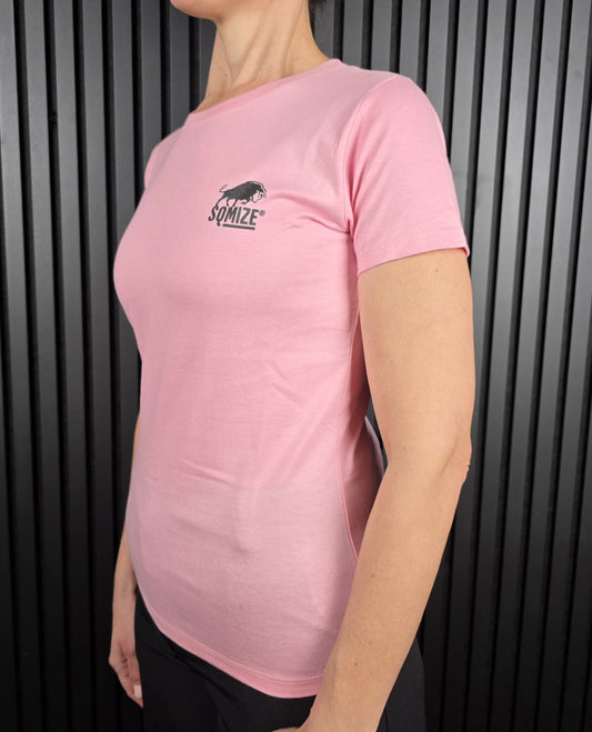 SQMIZE® dames T-shirt roze