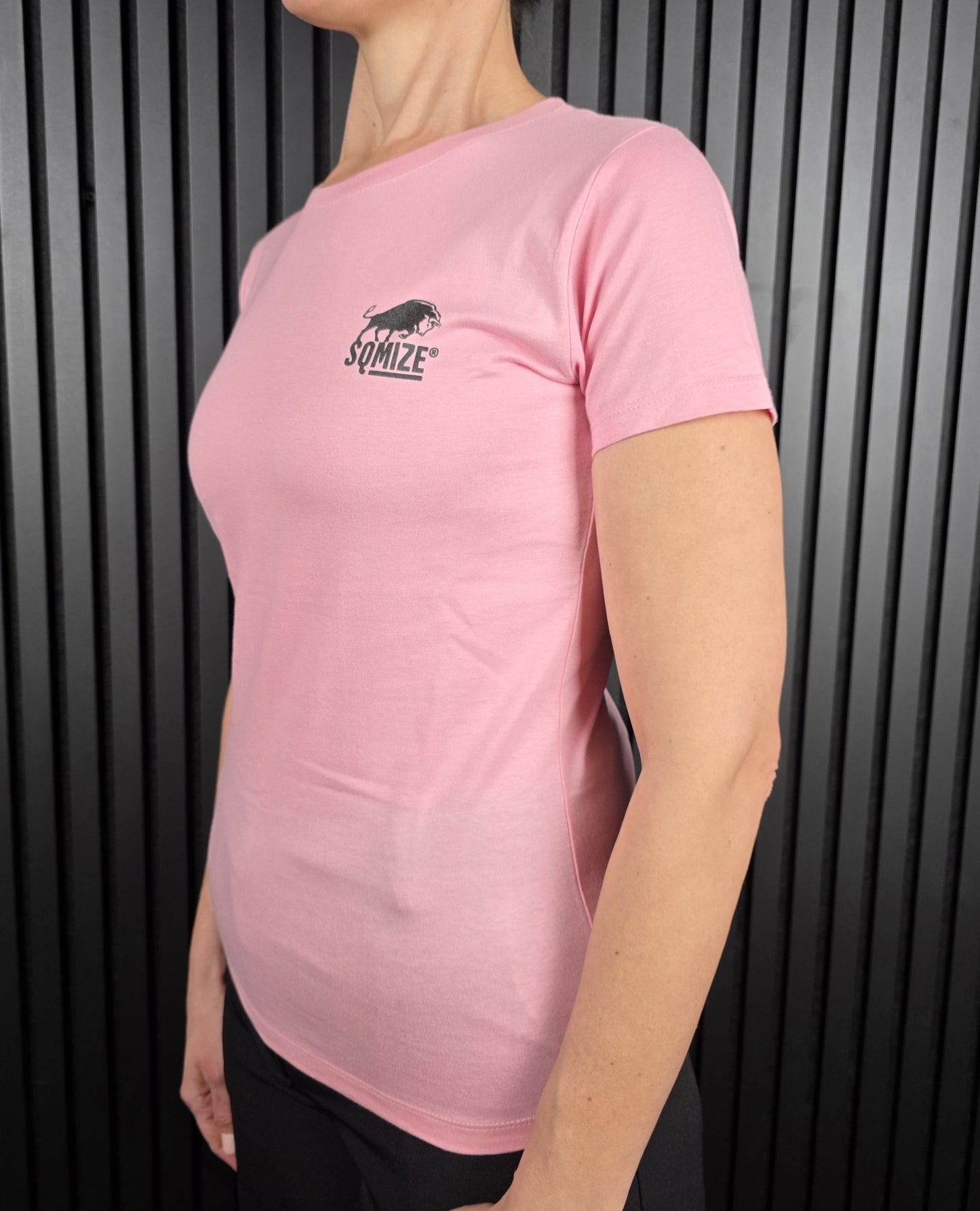 SQMIZE® dames T-shirt roze
