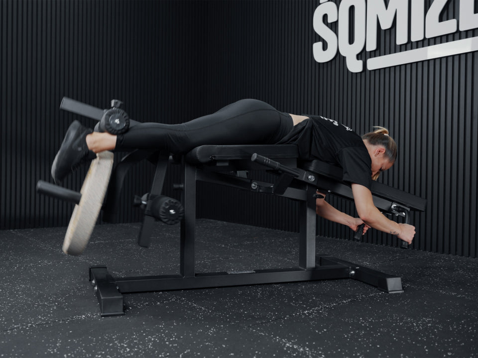 Leg extension & supine curl station SQMIZE® POWER PACK LC6i