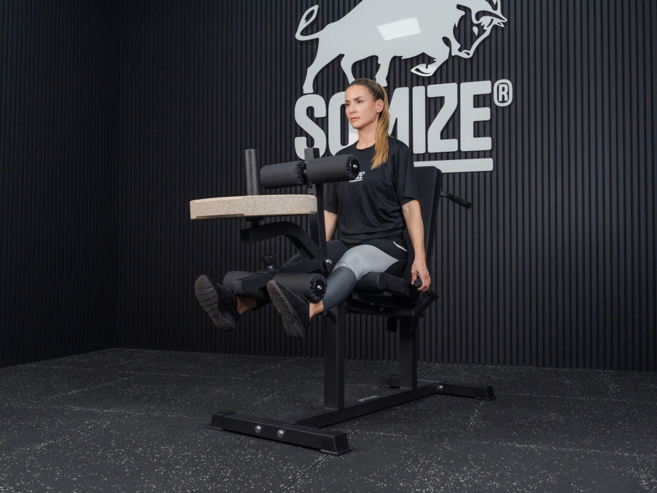 Leg extension & supine curl station SQMIZE® POWER PACK LC6i