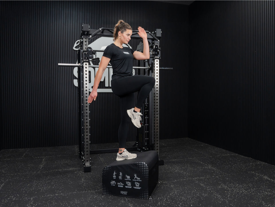 Multifunctionele plyo box SQMIZE® PSG90HT