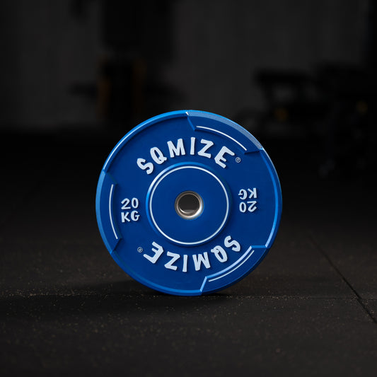 Premium Bison Colored Bumper Plate SQMIZE® V-CBP20, 20 kg