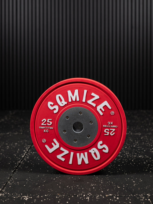 Premium Bison Competition SQMIZE® Bumper Plate CompBP-C25