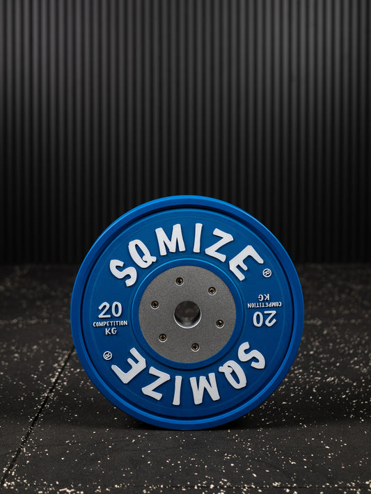 Premium Bison SQMIZE® Competition Bumper Plate CompBP-C20