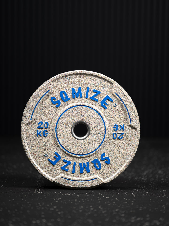 Premium Bison high-tempered bumper plate SQMIZE® V-CRNW20