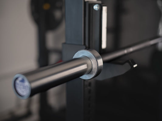 Rackable short barbell 180 cm SQMIZE® Elite Club OB70C Black Hard Chrome