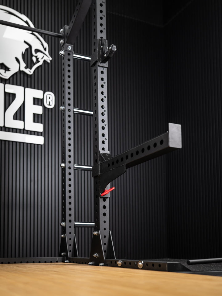 SQMIZE ELITE CLUB SQ-R334 half rack met weightlifting platform , hoogte 235 cm