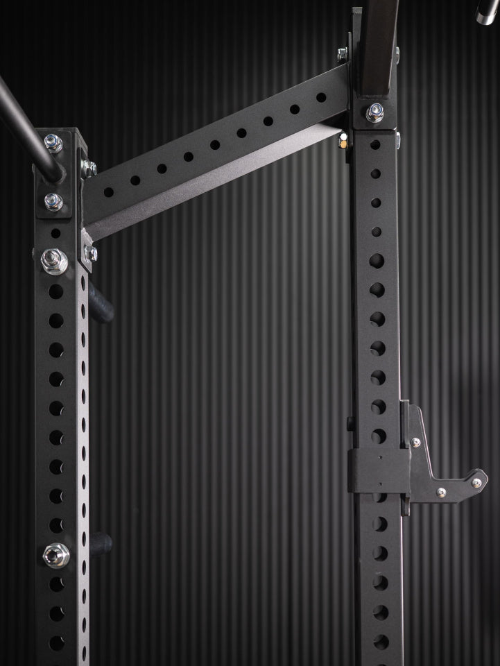 SQMIZE ELITE CLUB SQ-R334 half rack met weightlifting platform , hoogte 235 cm