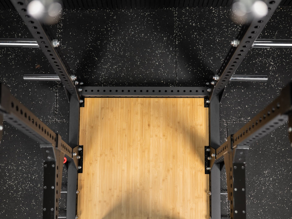 SQMIZE ELITE CLUB SQ-R334 half rack met weightlifting platform , hoogte 235 cm