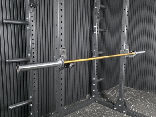 SQMIZE PREMIUM BISON OB79CRw-DG FX GOLD Cerakote barbell (15kg)