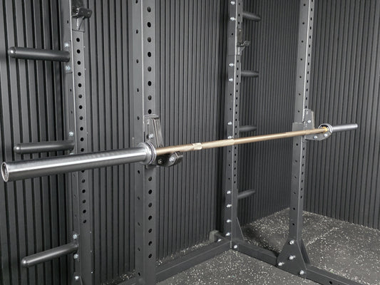 SQMIZE PREMIUM BISON OB86CRm-DG FX SILVER Cerakote barbell (20kg)