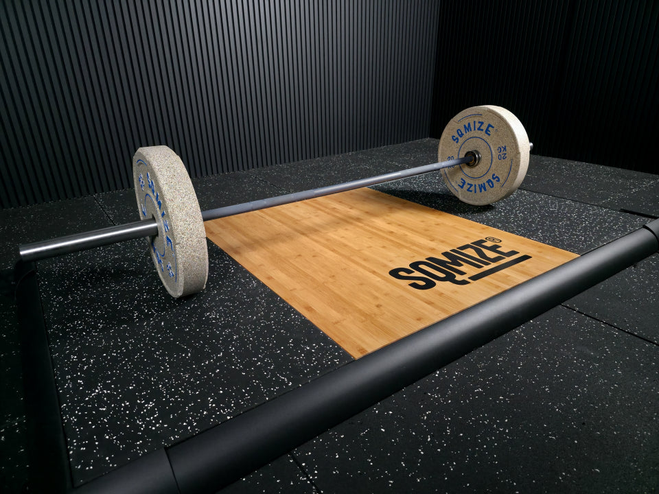 SQMIZE® LP230 Deadlift platform – 255 x 155 cm, 8 cm demping