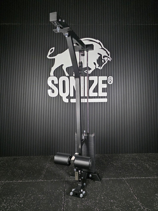 Latpullstation uitbreiding met 120 kg gewichtstoren SQMIZE® PREMIUM BISON SQ-S551KIT-120