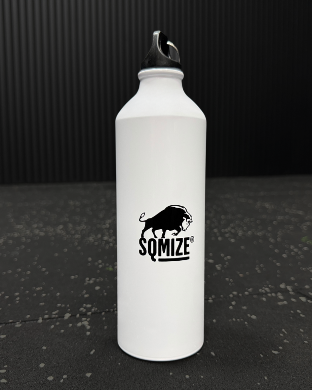 Aluminium Drinkfles SQMIZE® Wit, 770 ml