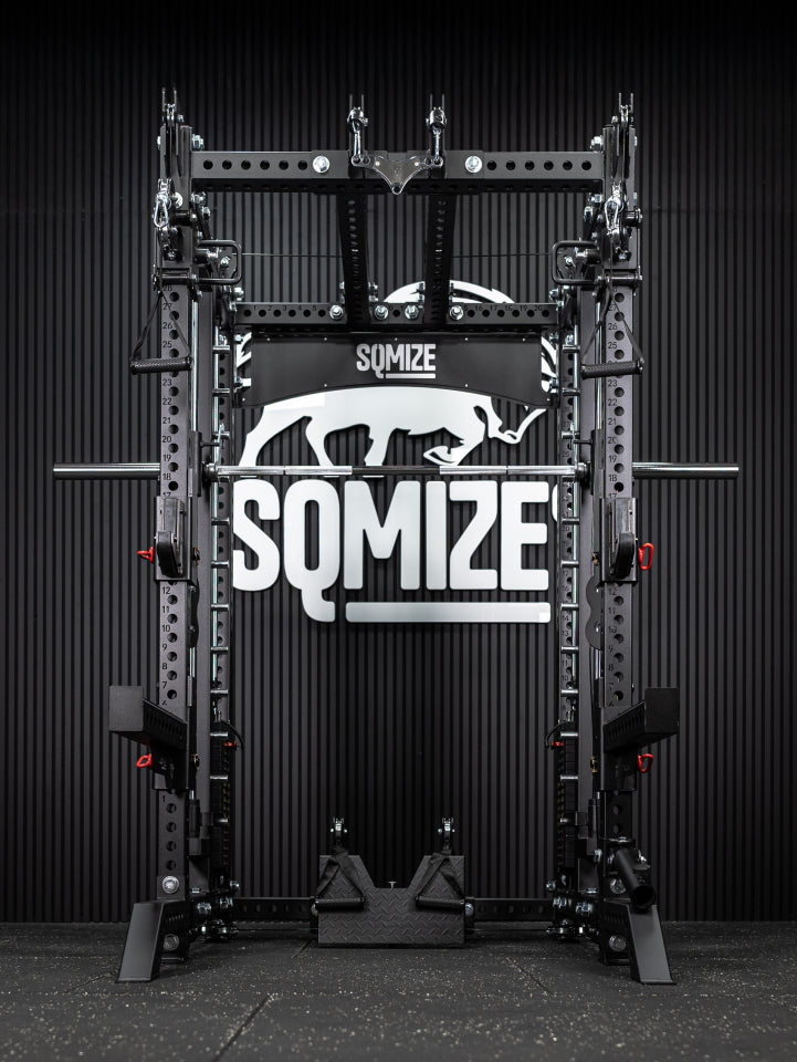Super Tri Power Rack Gym SQMIZE® PREMIUM BISON SQ-S900RSR