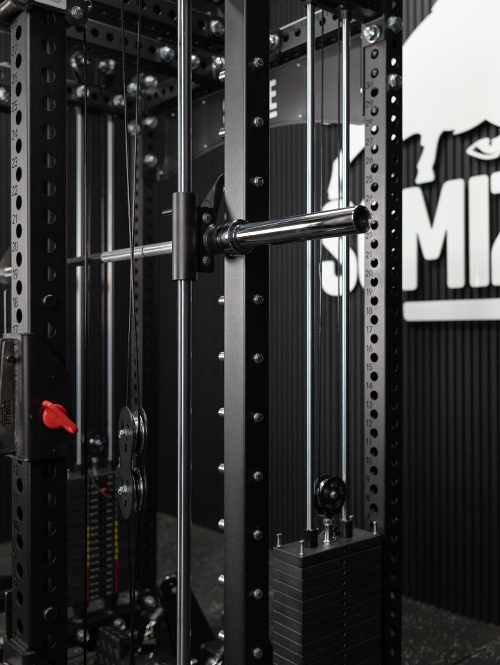 Super Tri Power Rack Gym SQMIZE® PREMIUM BISON SQ-S900RSR