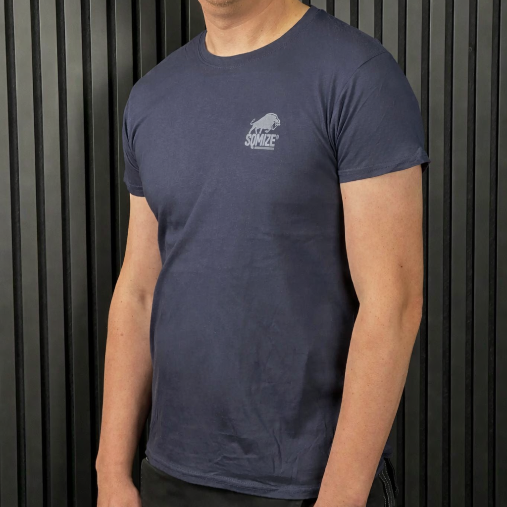 SQMIZE® T-shirt zwart of blauw