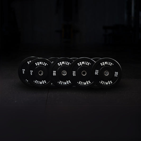 Training bumper plate set SQMIZE® BBP-XS100 , 100kg