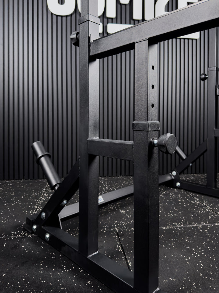 Verstelbaar squat- en benchrack SQMIZE® POWER PACK SR990 – 300 kg