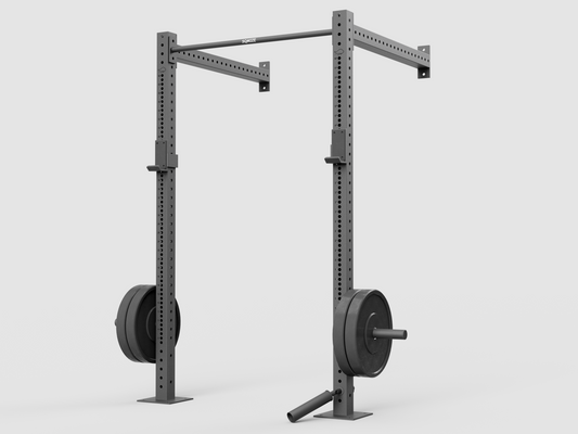 Wall-Mounted Power Rack SQMIZE® PREMIUM BISON PBR-W, Hoogte 210 cm