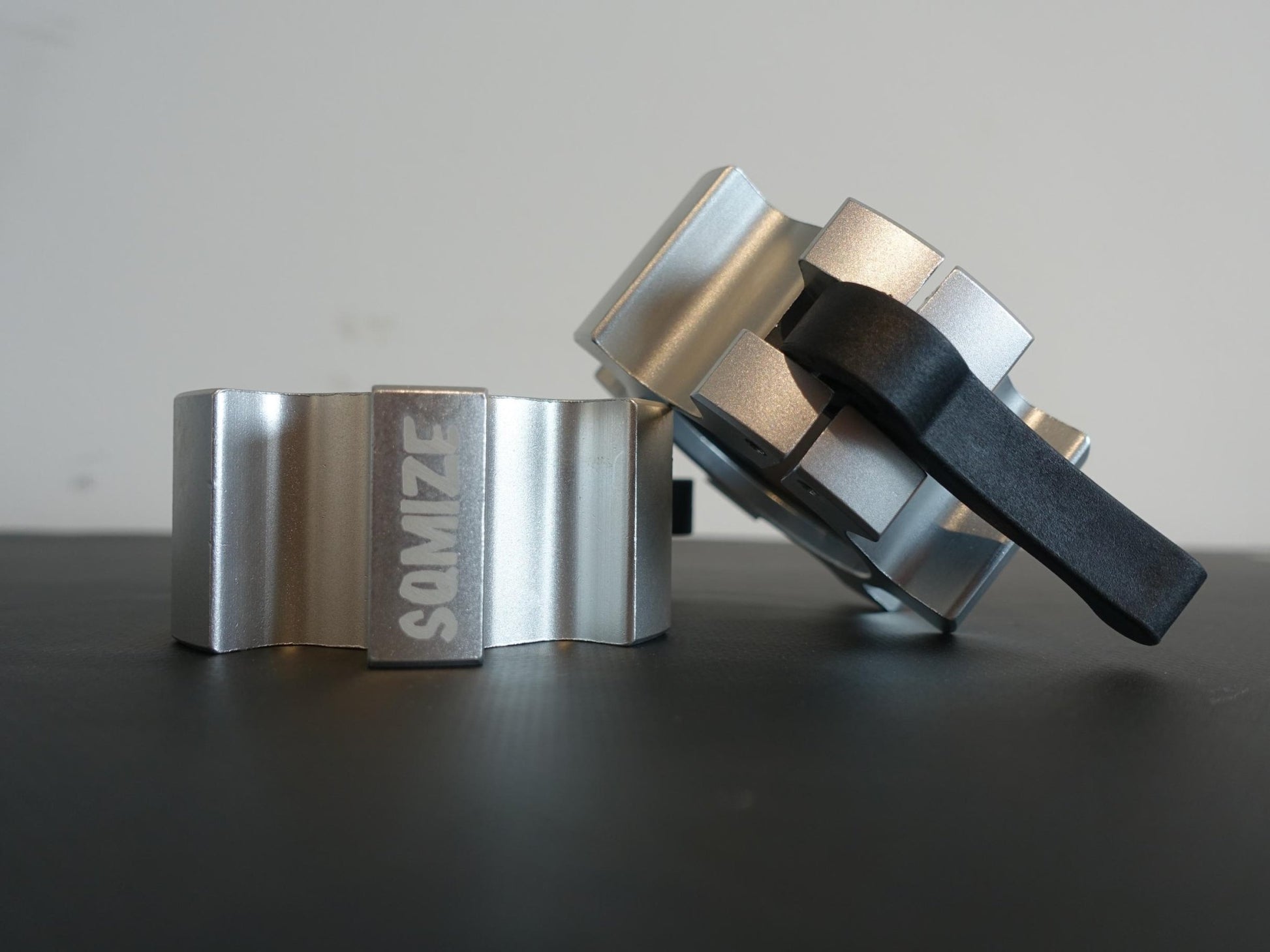 Barbell Sluiting - JAW klem - 50 mm SQMIZE® OC12 Aluminium Zilver - SQMIZE Nederland