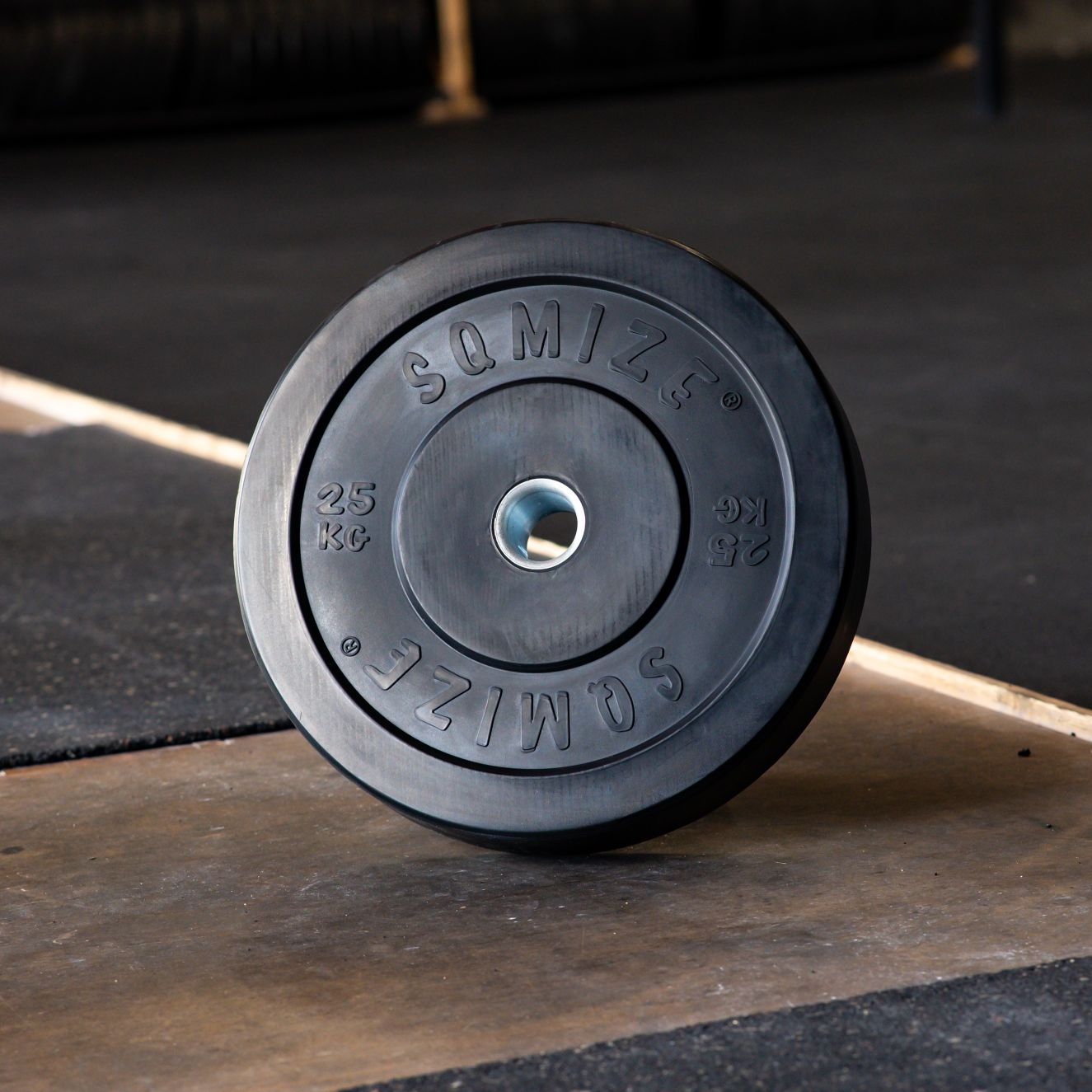 Bumper Plate SQMIZE® BBP25 Training, 25 kg - SQMIZE Nederland