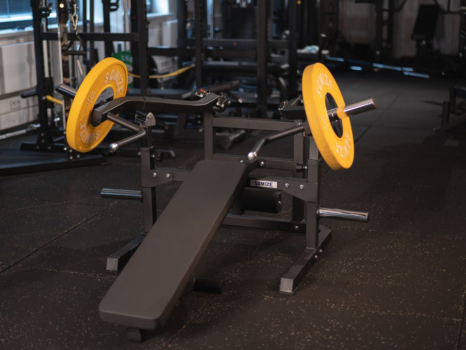 Iso-Lateral Bench Press Station SQMIZE® POWER PACK BP6i - SQMIZE Nederland