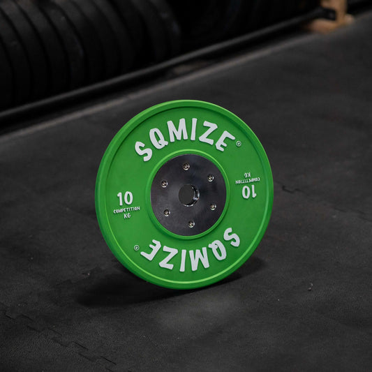 Premium Bison Competition SQMIZE® Bumper Plate CompBP10 - SQMIZE Nederland