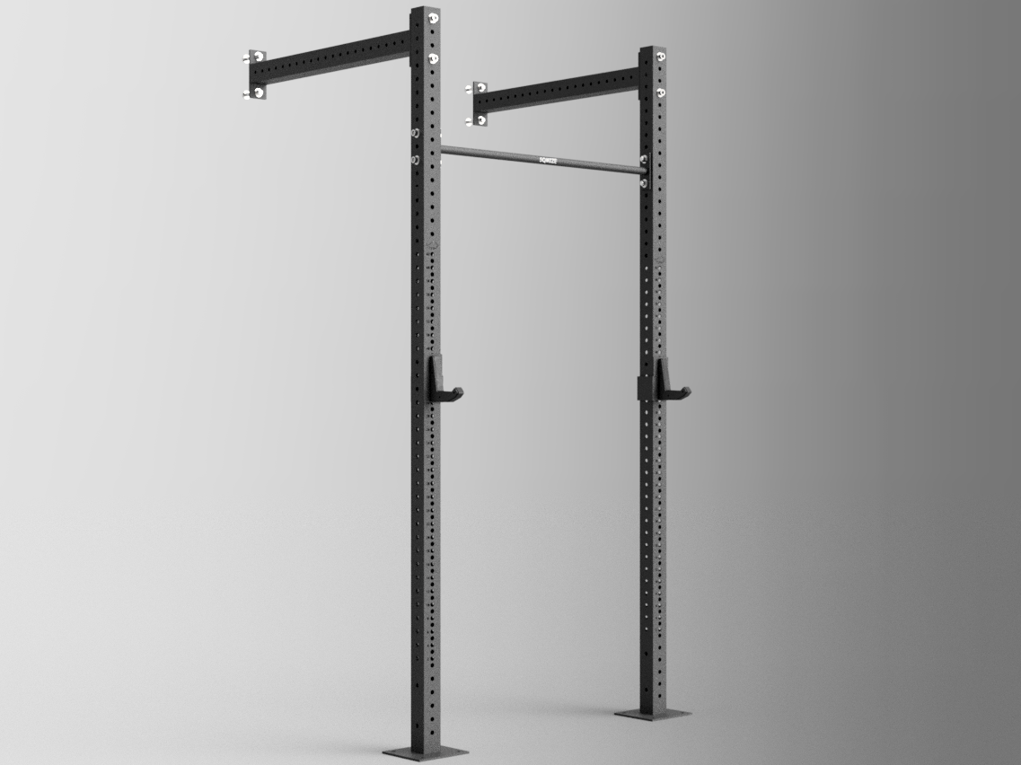 Wall-Mounted Power Rack Configurator SQMIZE® PREMIUM BISON - SQMIZE Nederland